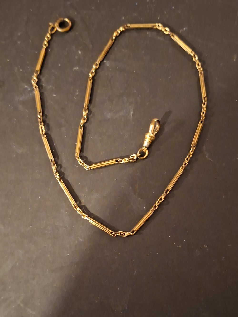 15 1/2" Long Edwardian Watch Chain